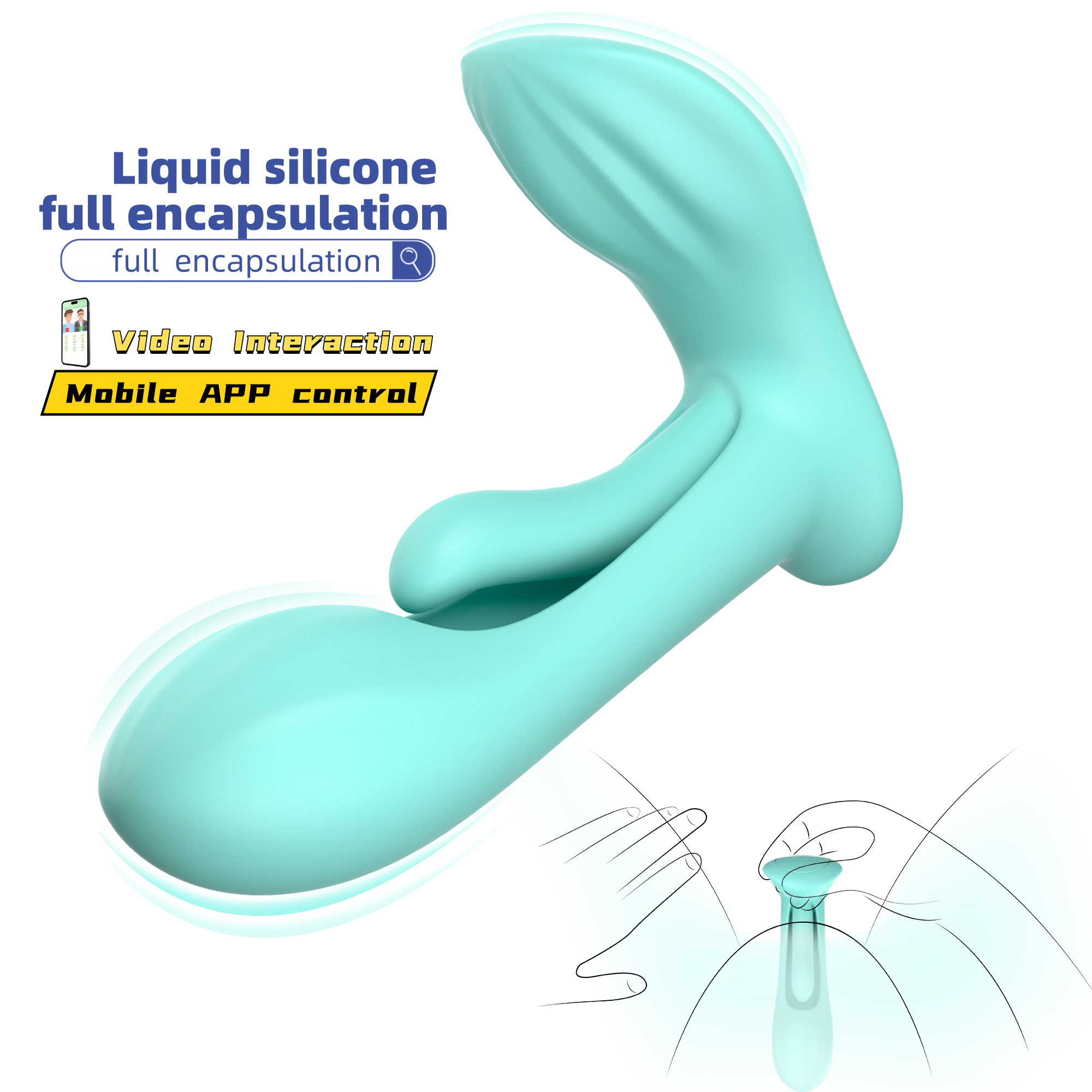 Triple Stimulation C A G Spot Pleasure Vibrating Panties