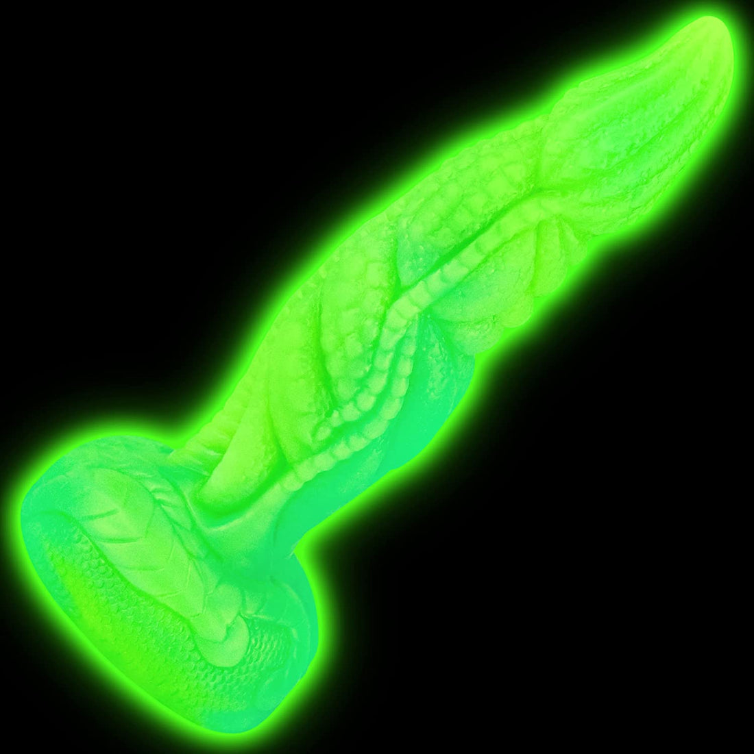 8 Inch Green Glow in the dark Dragon Dildo
