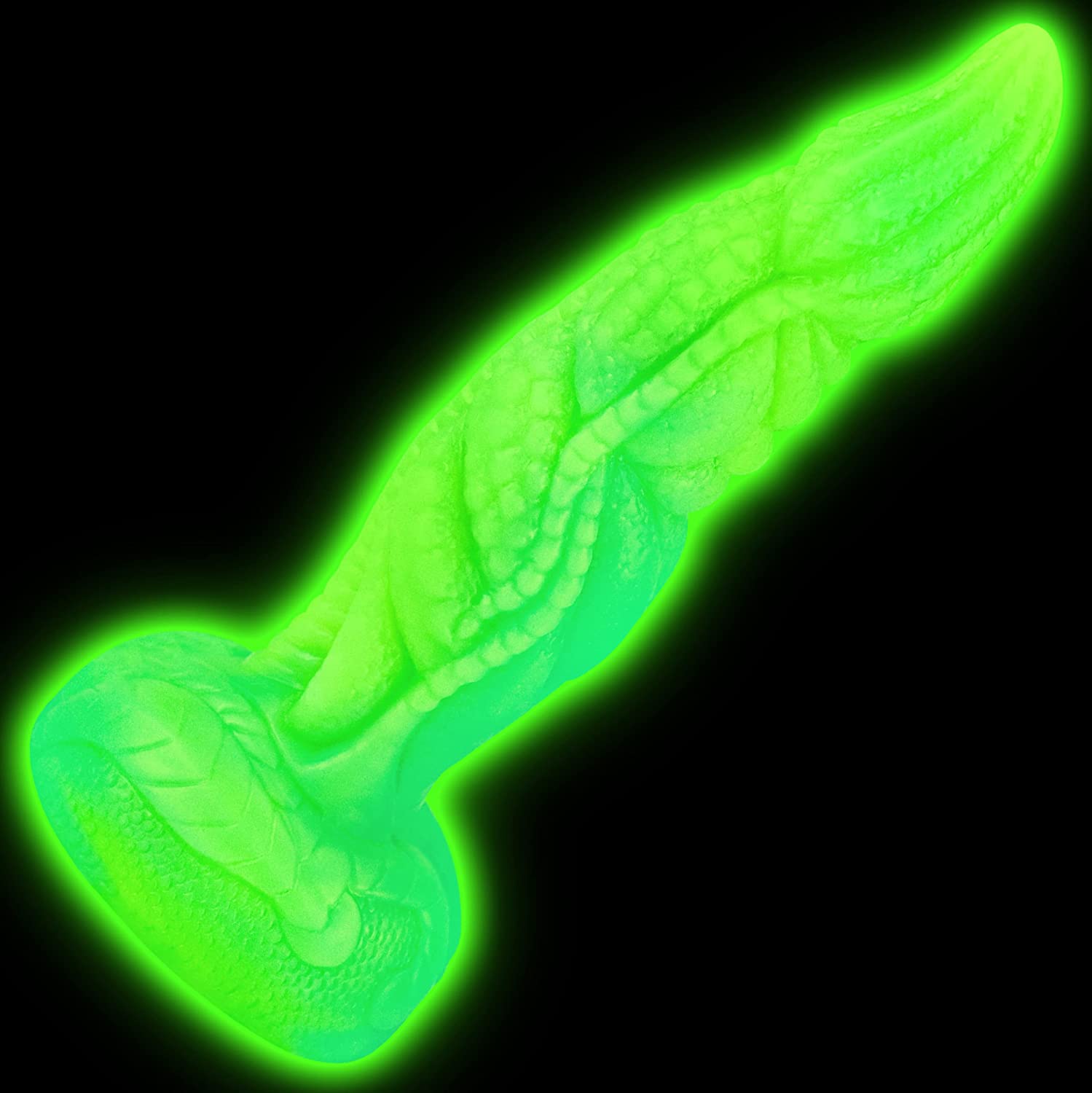 8 Inch Green Glow in the dark Dragon Dildo