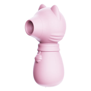 Pink Cute Kitten Clit Sucking Vibrator