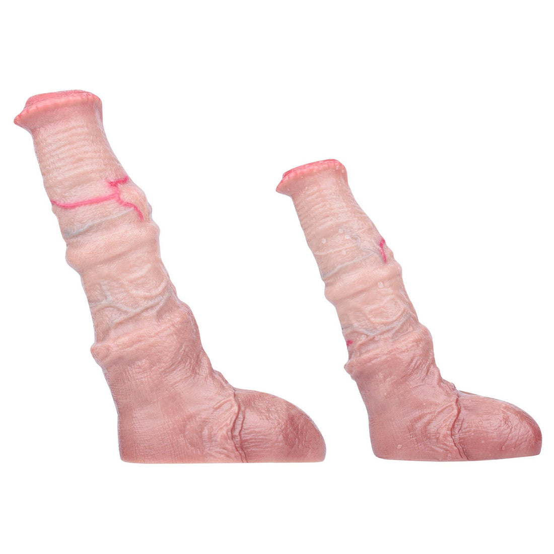 6 Inch Ribbed Silicone Horse Cock Sleeve