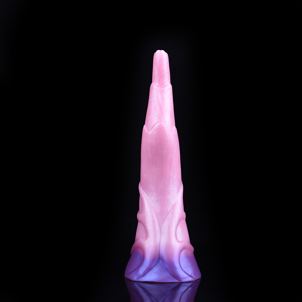 11 Inch Texture Monster Fantasy Suction Tongue Dildo