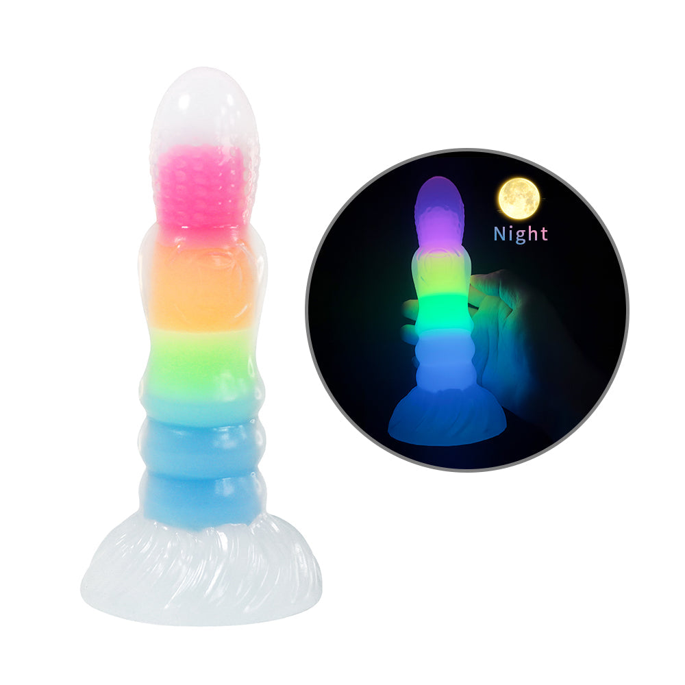 Unicorn Glow-in-the-Dark Anal Dildo