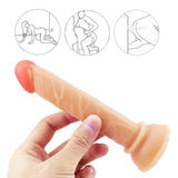 Charger l&#39;image dans la galerie, 6 inch dildo Small flesh-colored