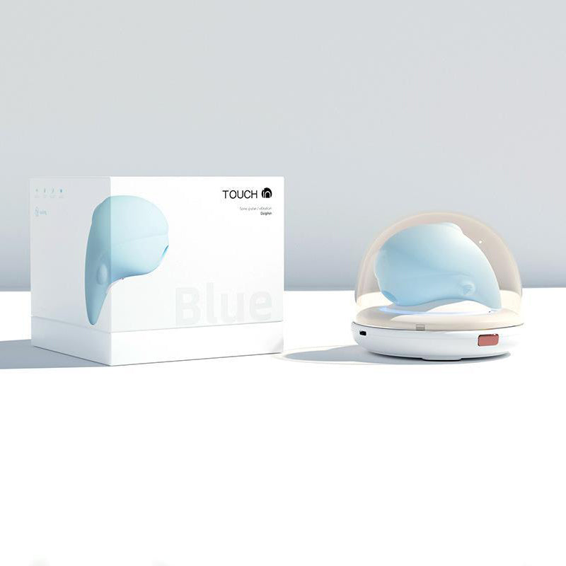 Small Delicate Dolphin Clit Sucking Vibrator—With disinfection chamber