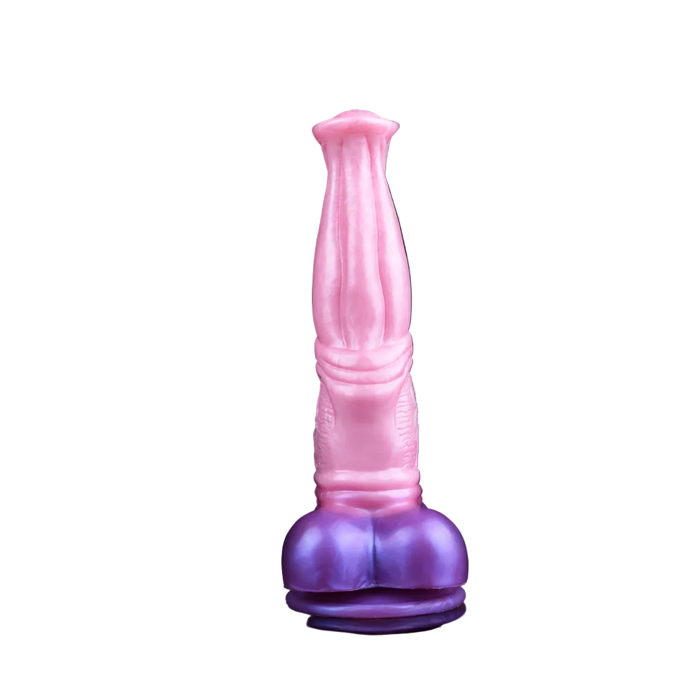 9 Inch Pink Realistic Horse Cock Dildo