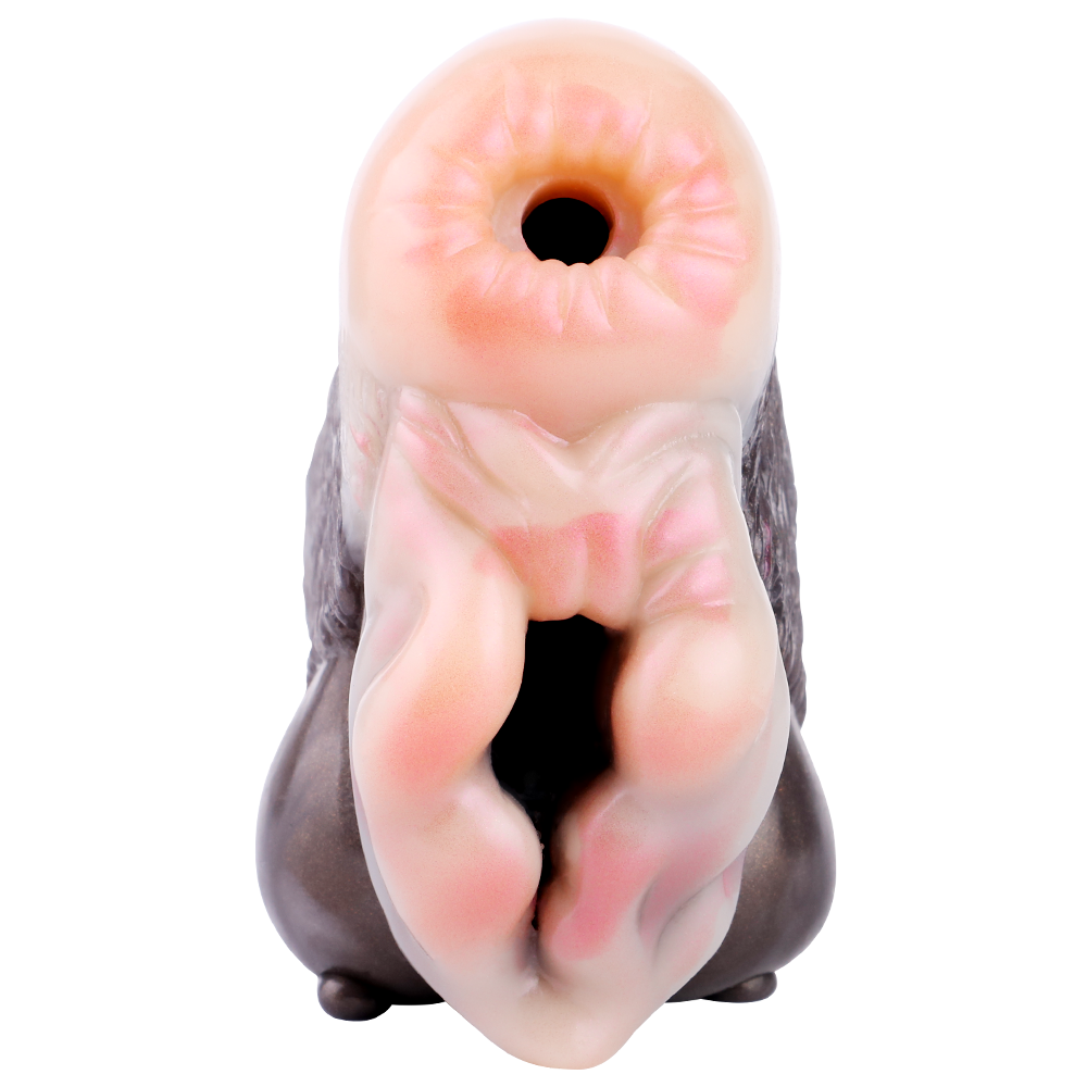 Lifelike Sheep Silicone Masturbation Pocket Pussy