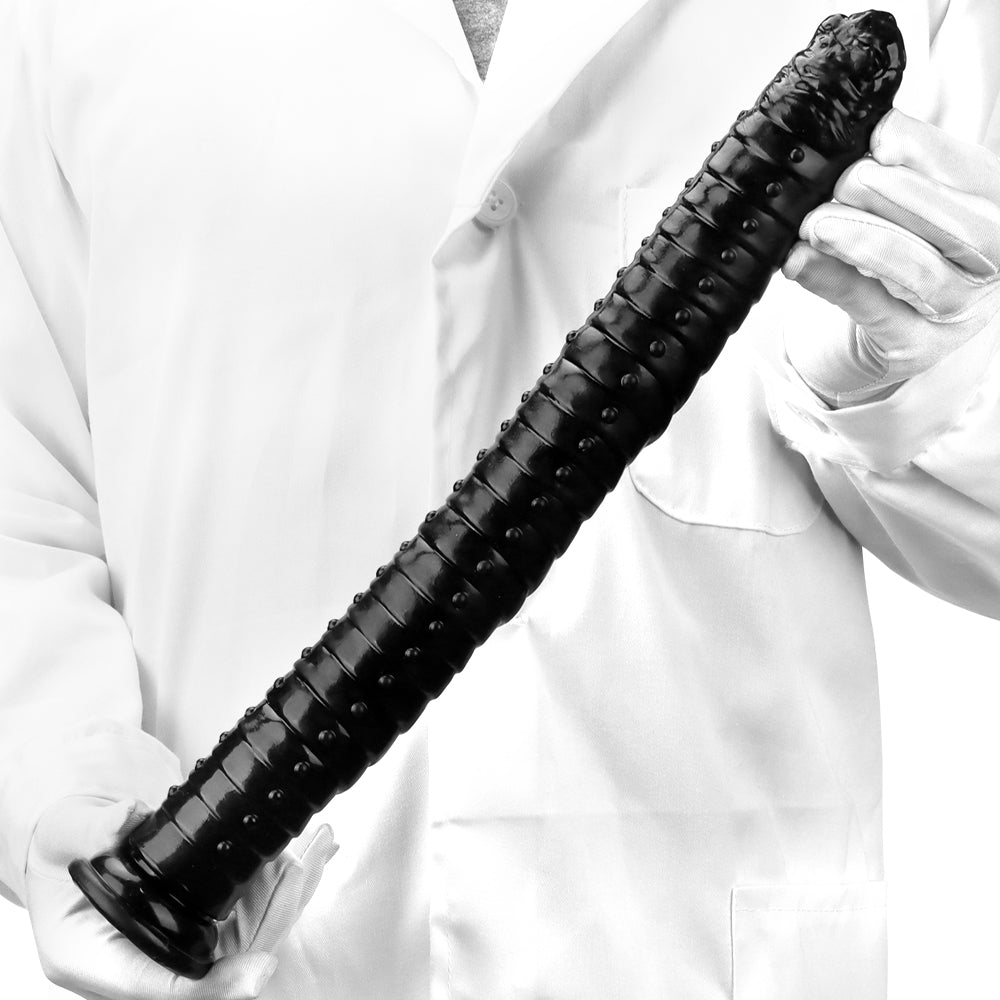 15 Inch Textured Bump Monster Snake Dildo