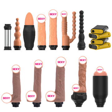 Various Portable Sex Dildo Machine Accessories