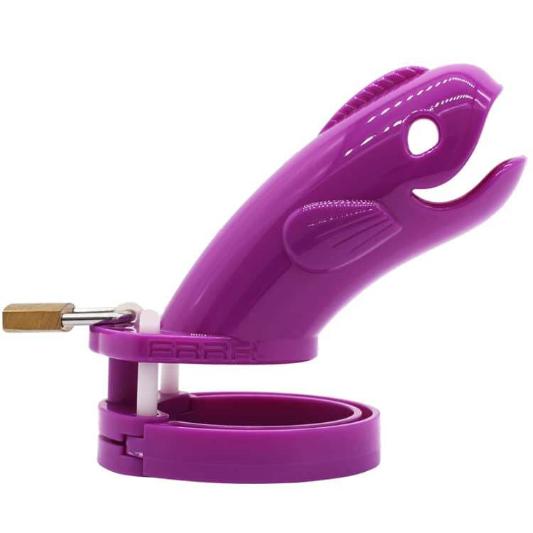 Whale Plastic Sissy Chastity Cage