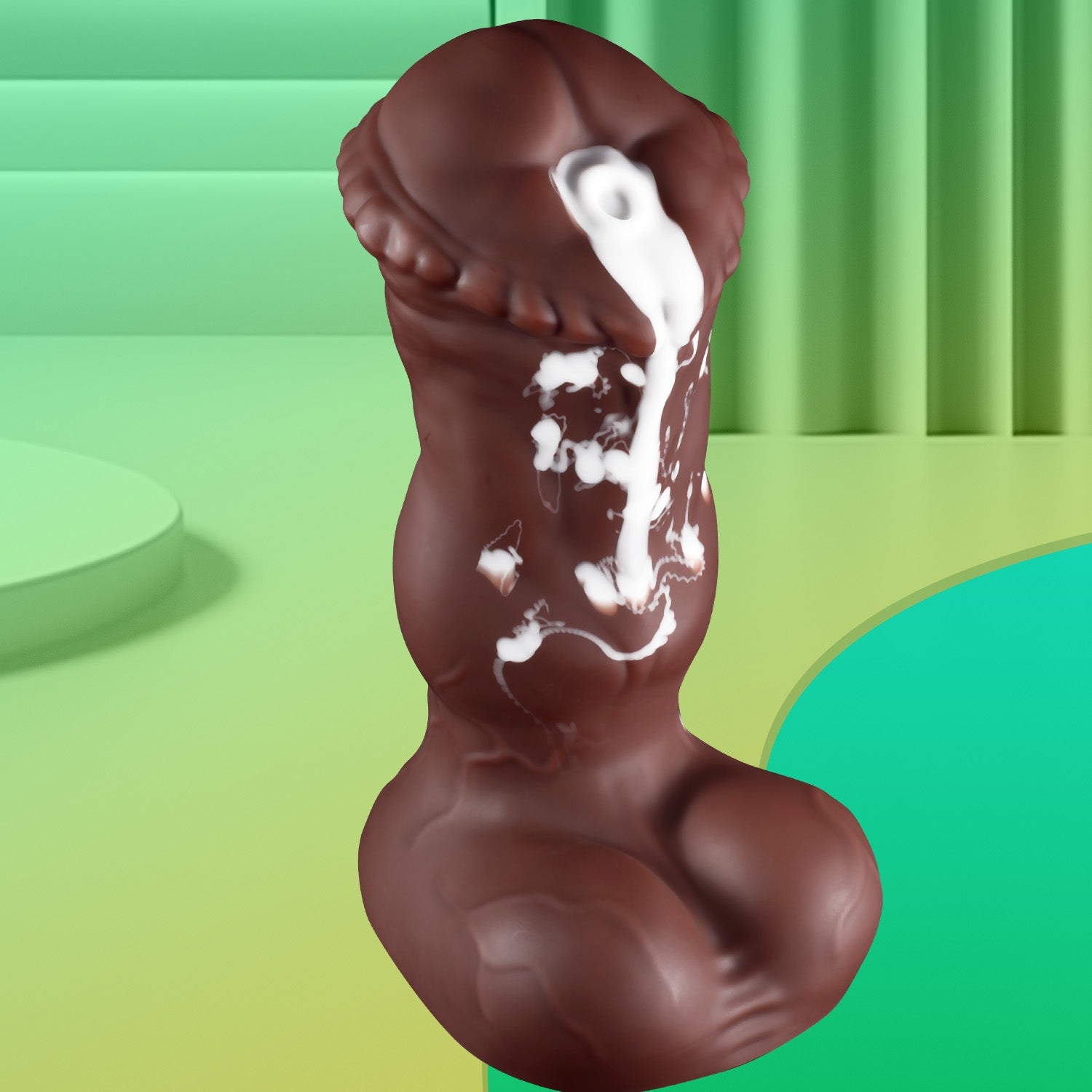 Brown Thick Pony Fantasy Animal Dildo