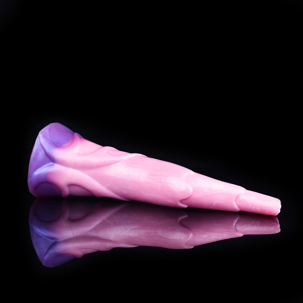 11 Inch Texture Monster Fantasy Suction Tongue Dildo