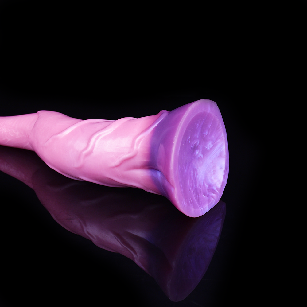 11 Inch Texture Monster Fantasy Suction Tongue Dildo