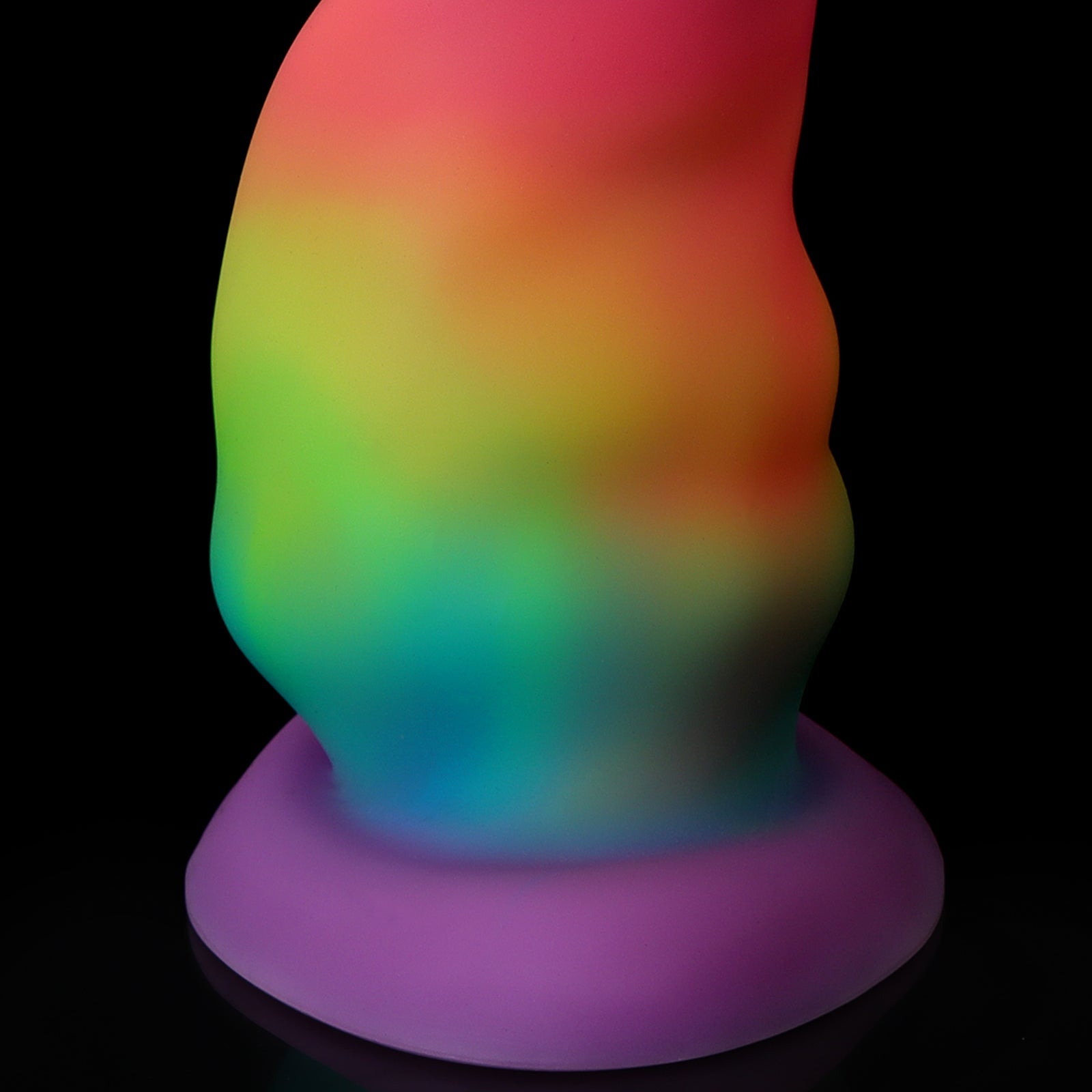 Luminous Large Silicone Butt Plug Dildo