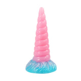 Load image into Gallery viewer, unicorn dildo 8 inch pink light up