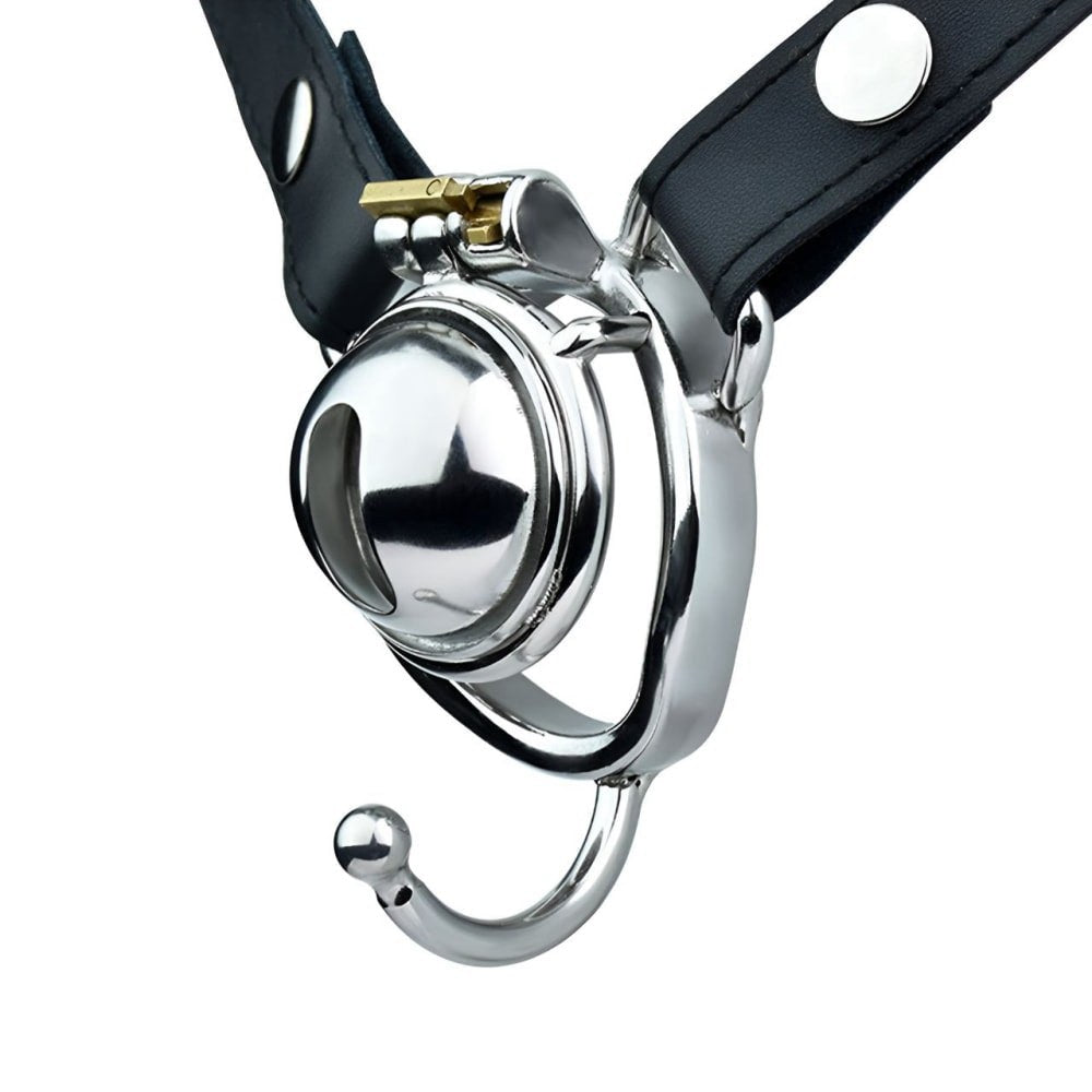 Extra Small Stainless Steel Male Chastity Cage