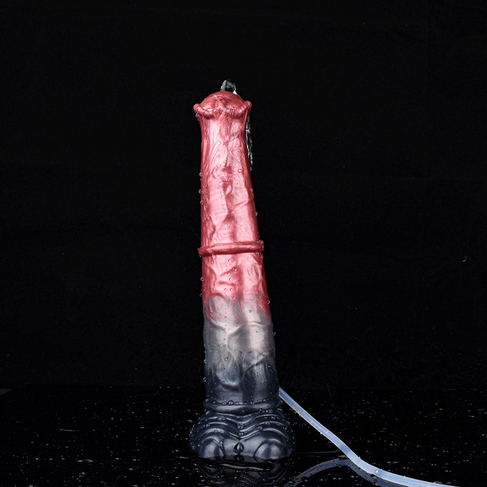 10 Inch Long Fantasy Horse Squirting Dildo