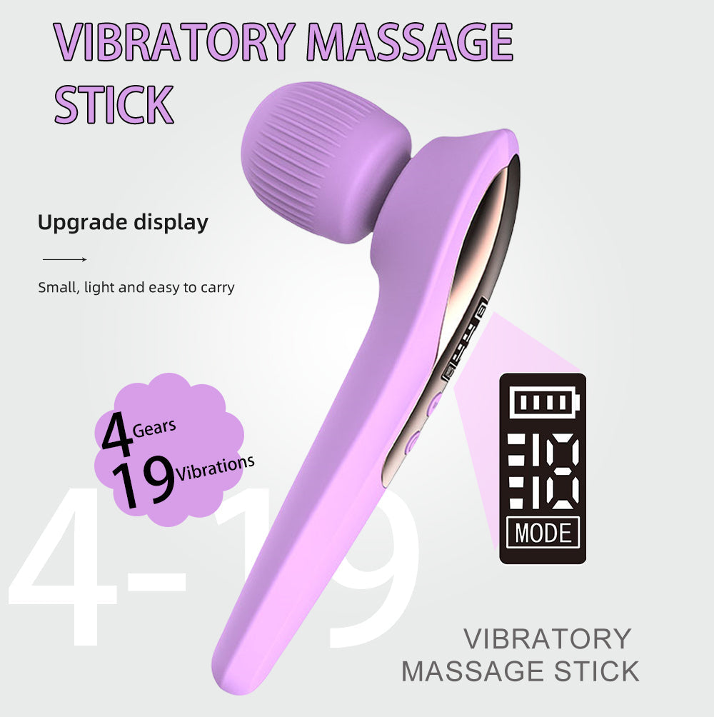 Upgraded Silicone Massage Small Wand Vibrator