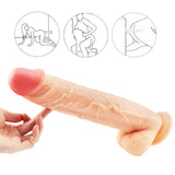 Charger l&#39;image dans la galerie, 12 inch flesh color huge dildo