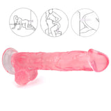 画像をギャラリー ビューアにロード 10 inch pink dildo