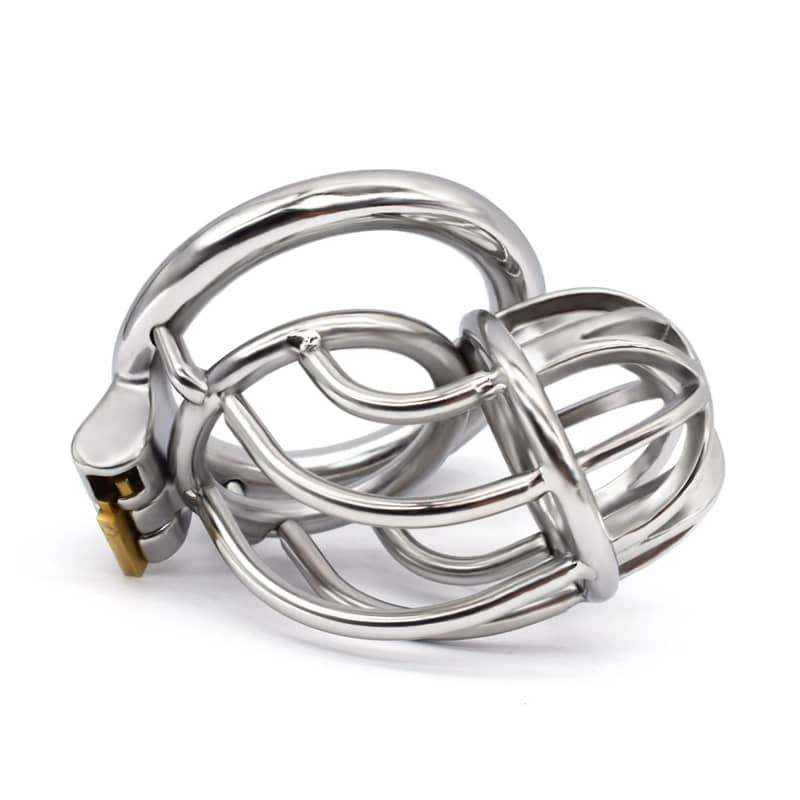 Stainless Steel Birdcage Male Chastity Cage