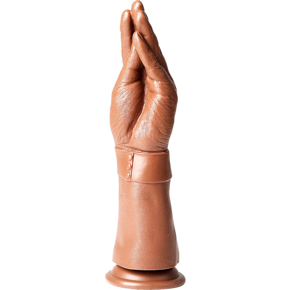 11 Inch Brown Strong Sucker Fist Dildo