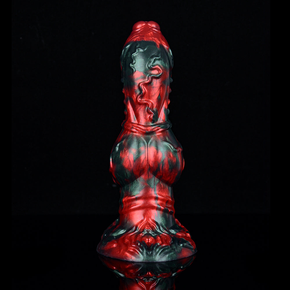 9 Inch Silicone Animal Dog Knot Dildo