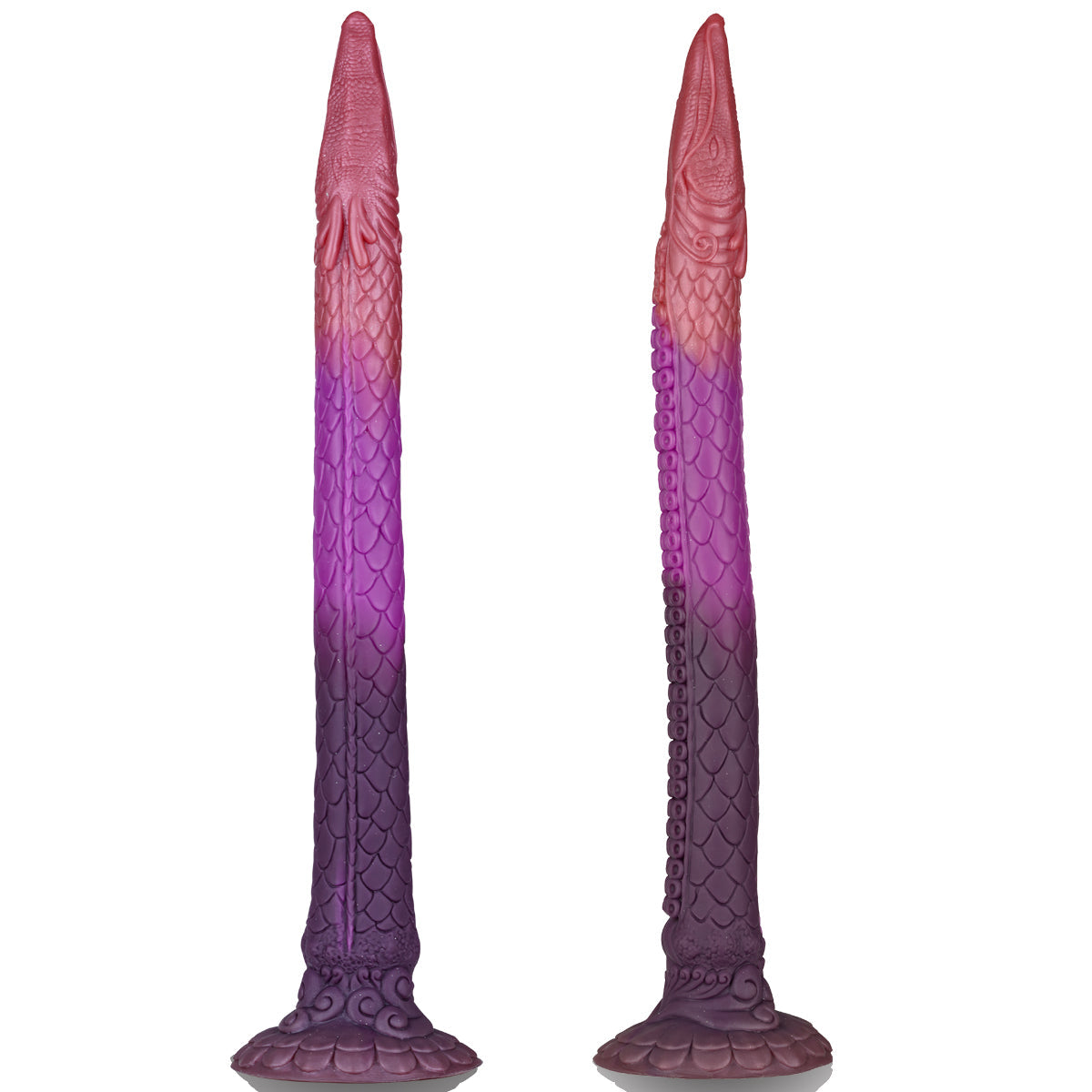 18 Inch Exotic Dragon Shaped Silicone Tentacle Dildo