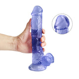 画像をギャラリー ビューアにロード Rubber Dildo 10 inch blue