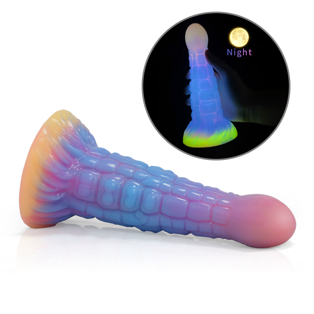 Gode ​​anal phosphorescent en forme de créature