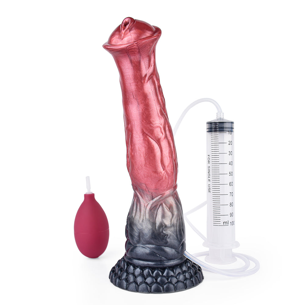 11 Inch Realistic Large Horse Squirting Dildo