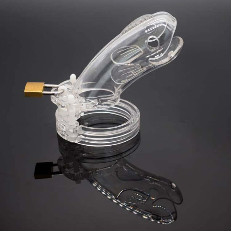 Whale Plastic Sissy Chastity Cage