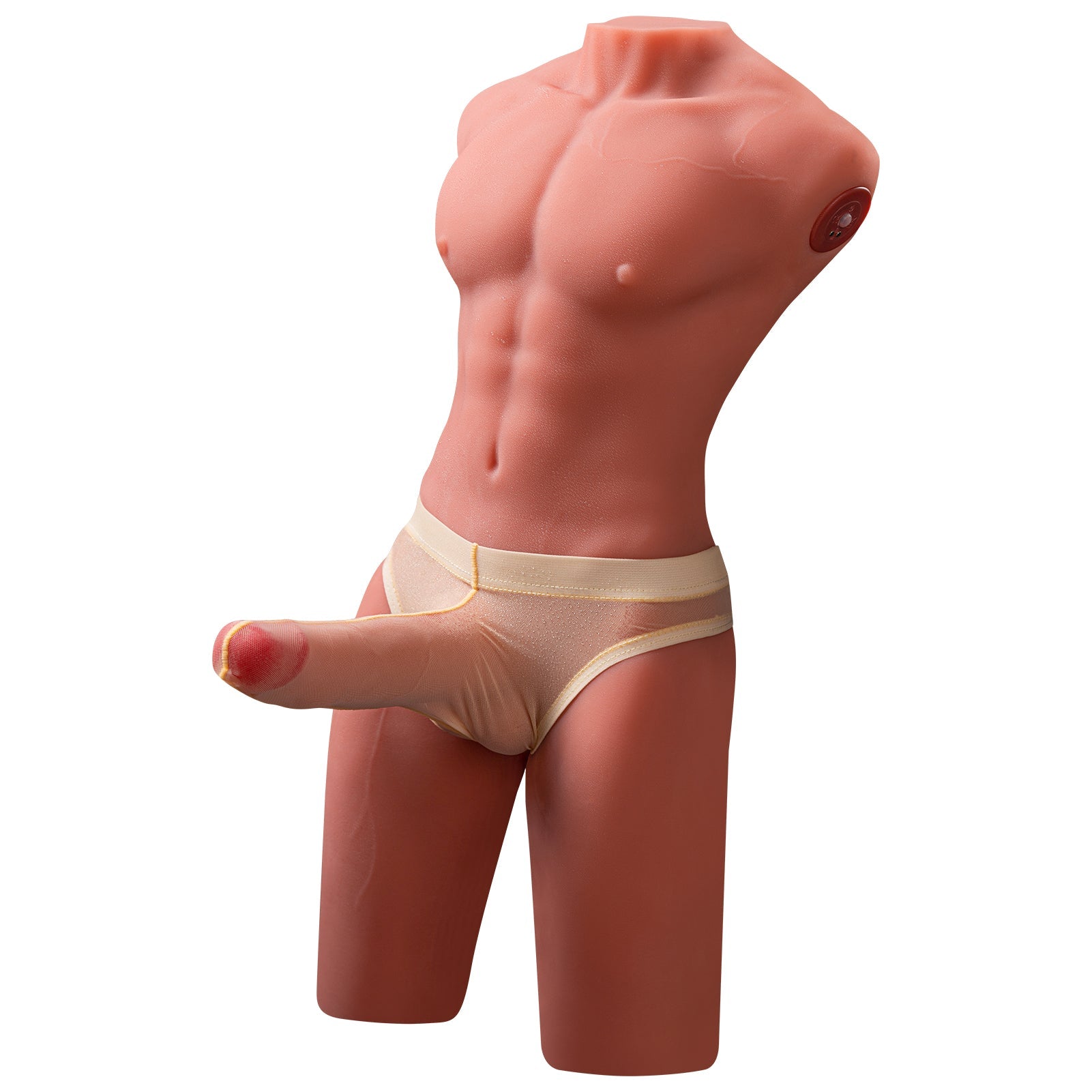 Electric Realistic Thrusting Male Torso Dildo