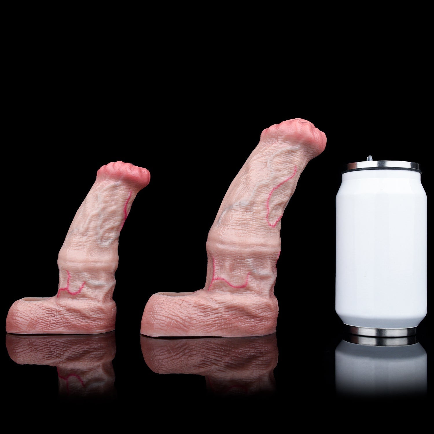 6 Inch Realistic Horse Cock Extended Sleeve