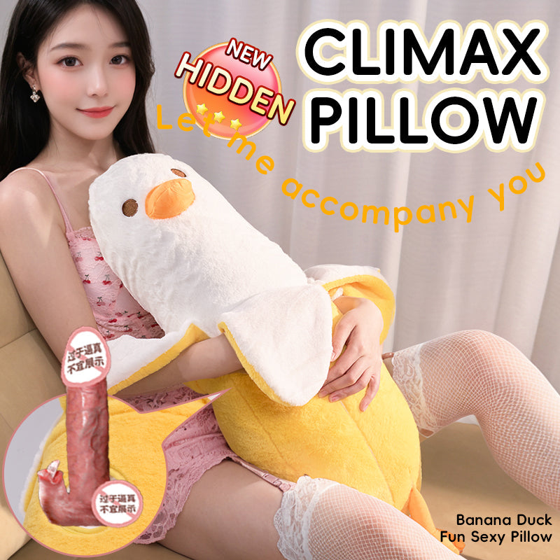 Banana Duck Plush Toy Discreet Dildo Thrusting Machine