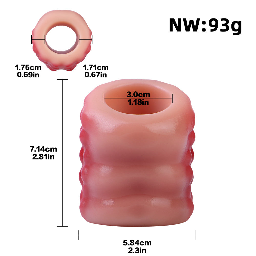 Fantasy Dragon Scale Silicone Cock Ring