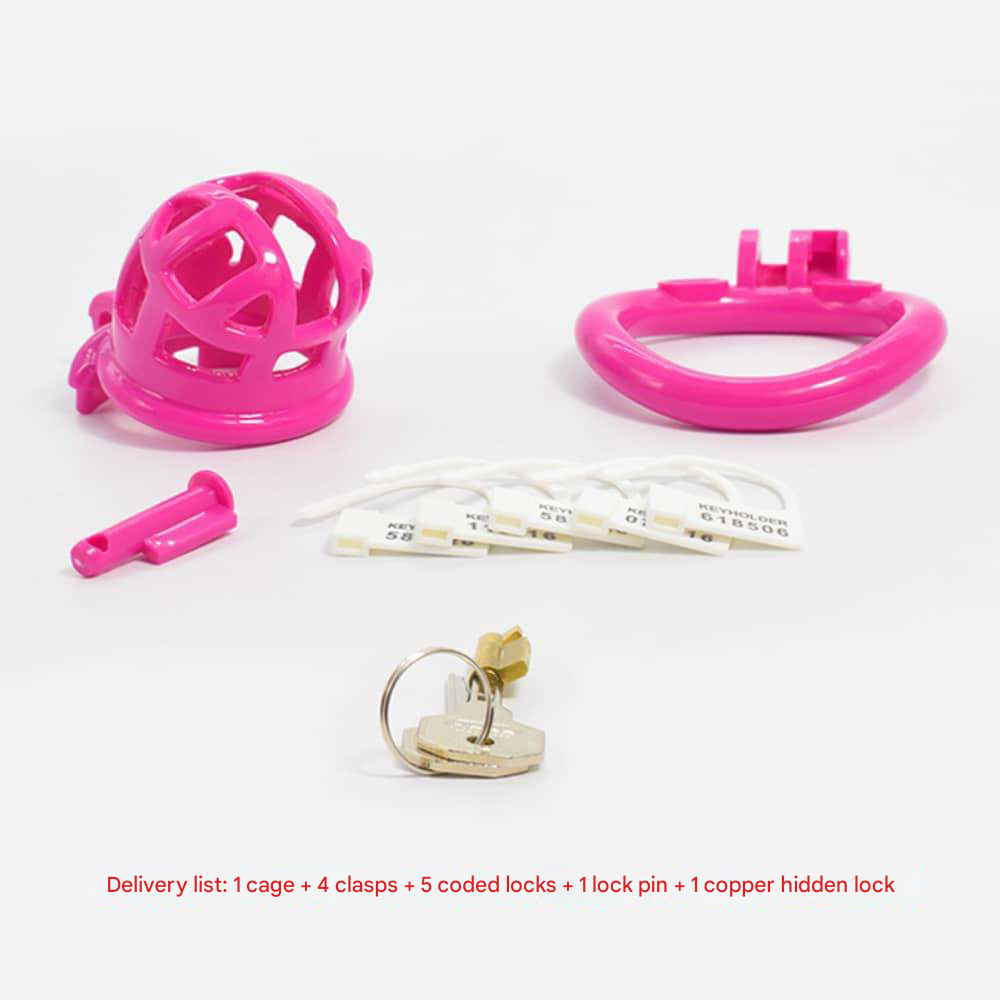 Plastic 3d Printed Male Chastity Cage