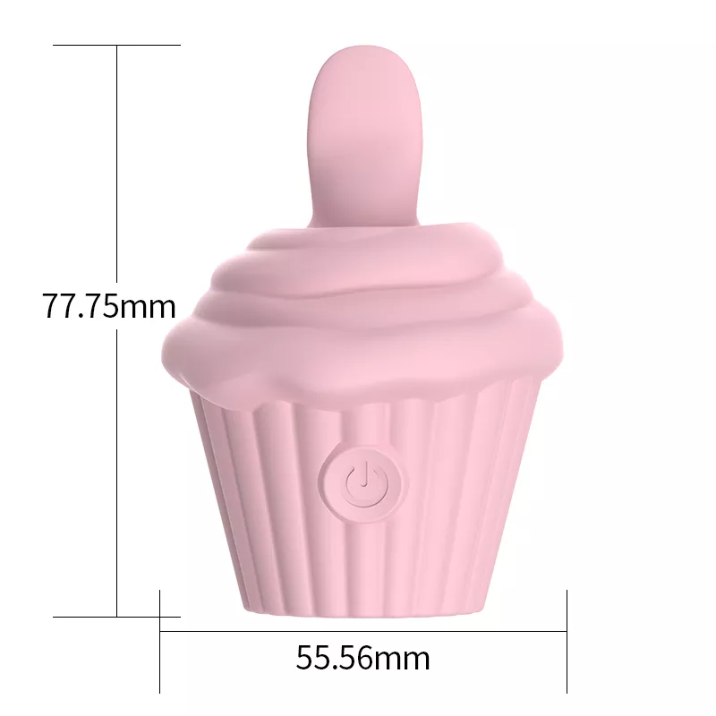 Cupcake Female Nipples Clit Tease Vibrator