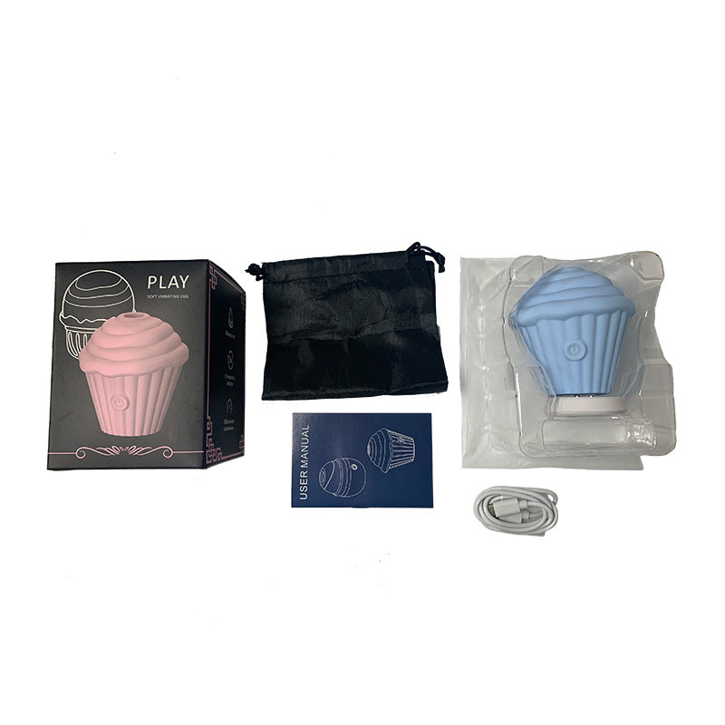 Cupcake Female Nipples Clit Tease Vibrator