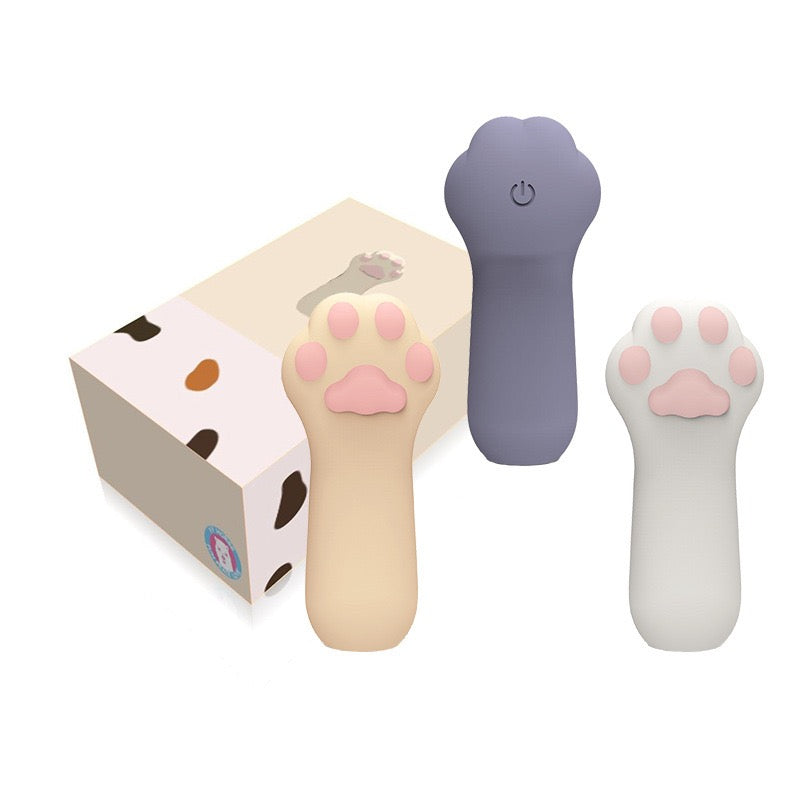 Pink Cute Cat Paw Clitoral Vibrator