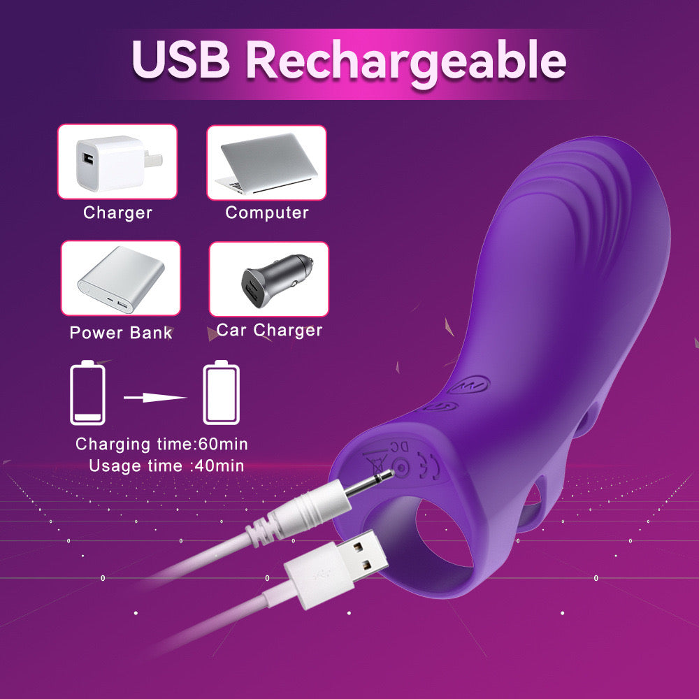 Small Backwater Finger Tease Vibrator Sex Toy