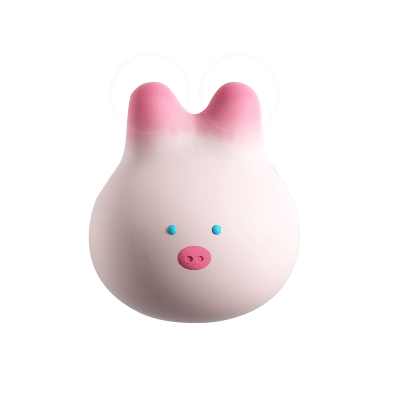 Cute Pink Pig WaterProof Mini Vibrator