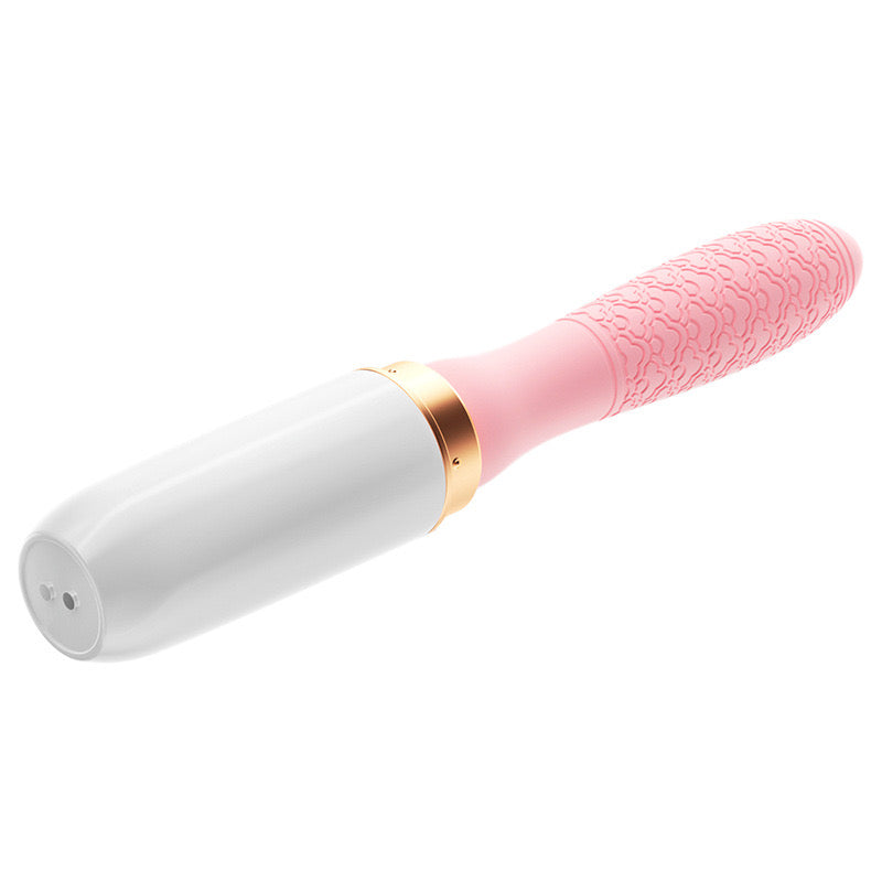 White Shape Pink Lipstick G Spot Vibrator