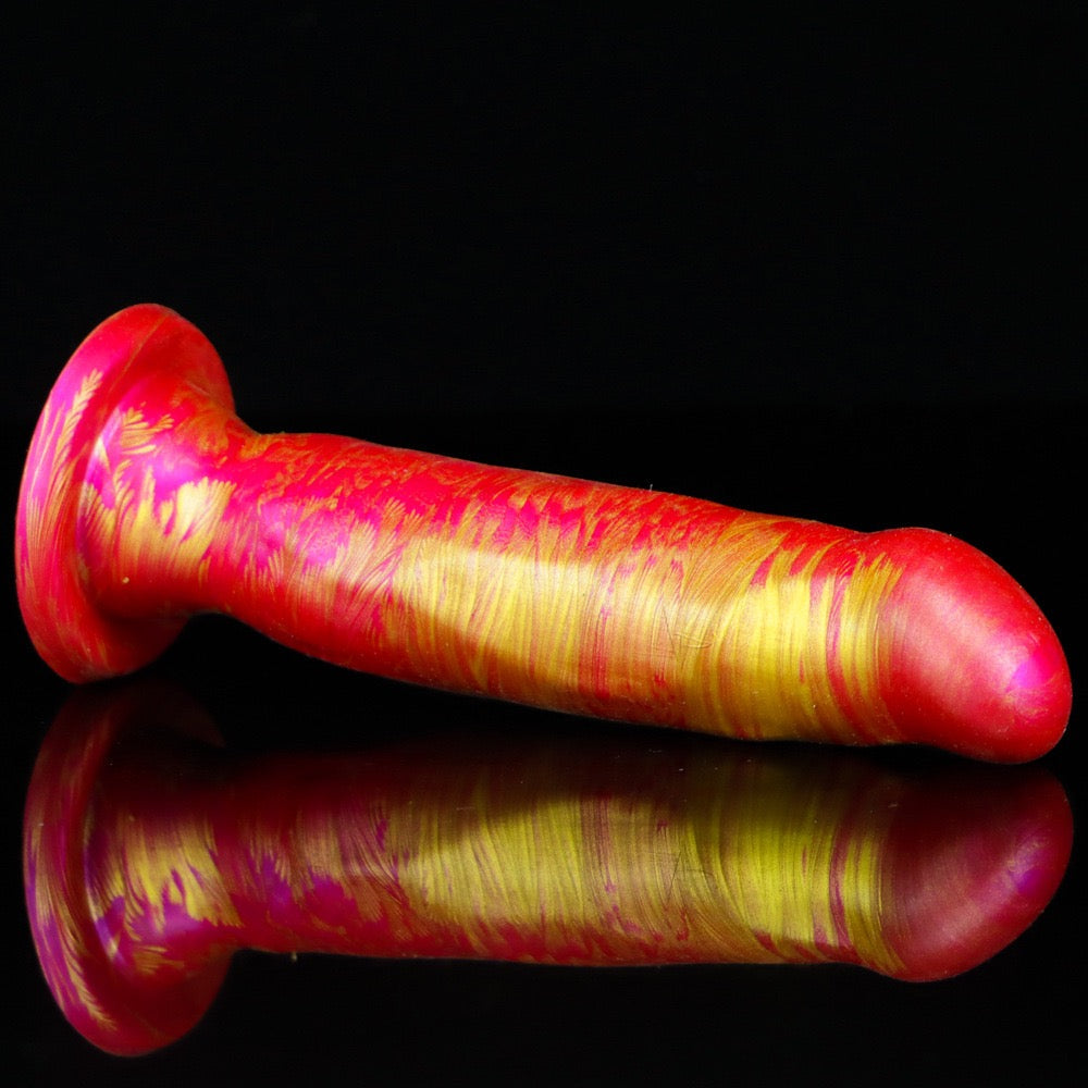 7 Inch Mixed Colors Silicone Anal Dildo