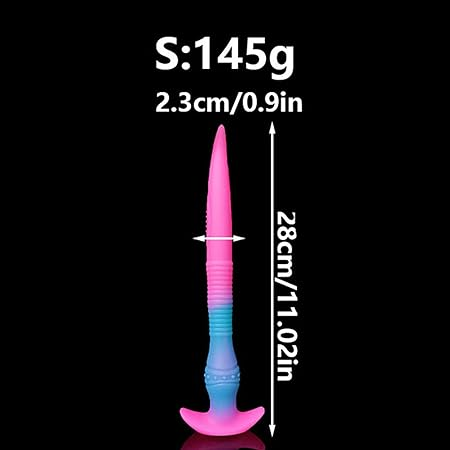 22 Inch Glow In The Dark Fantasy Tentacle Dildo