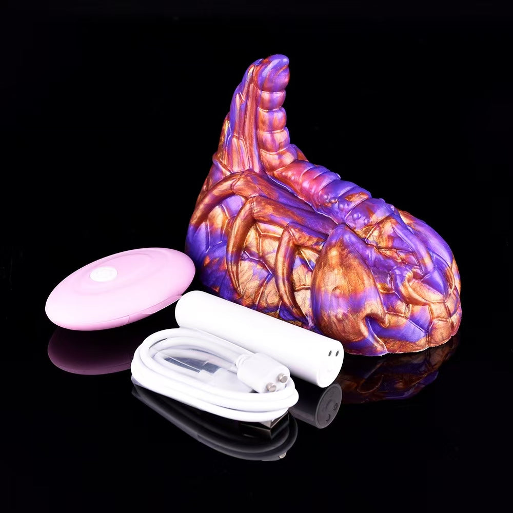 Silicone Fantasy Scorpion Grinder Clitoral Vibrator