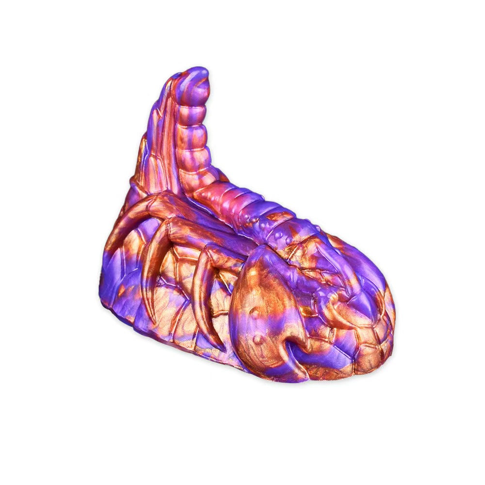 Silicone Fantasy Scorpion Grinder Clitoral Vibrator