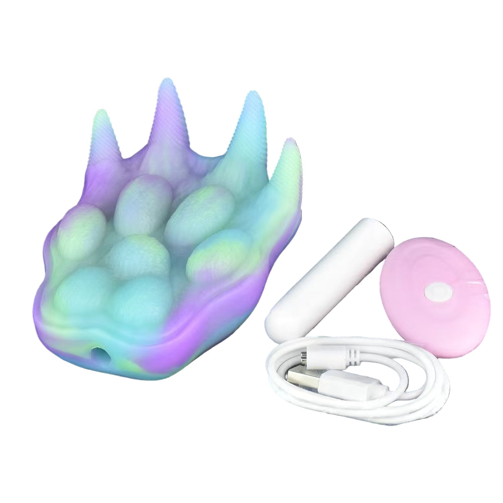 Luminous Cat Claw Remote Control Vibrating Grinder