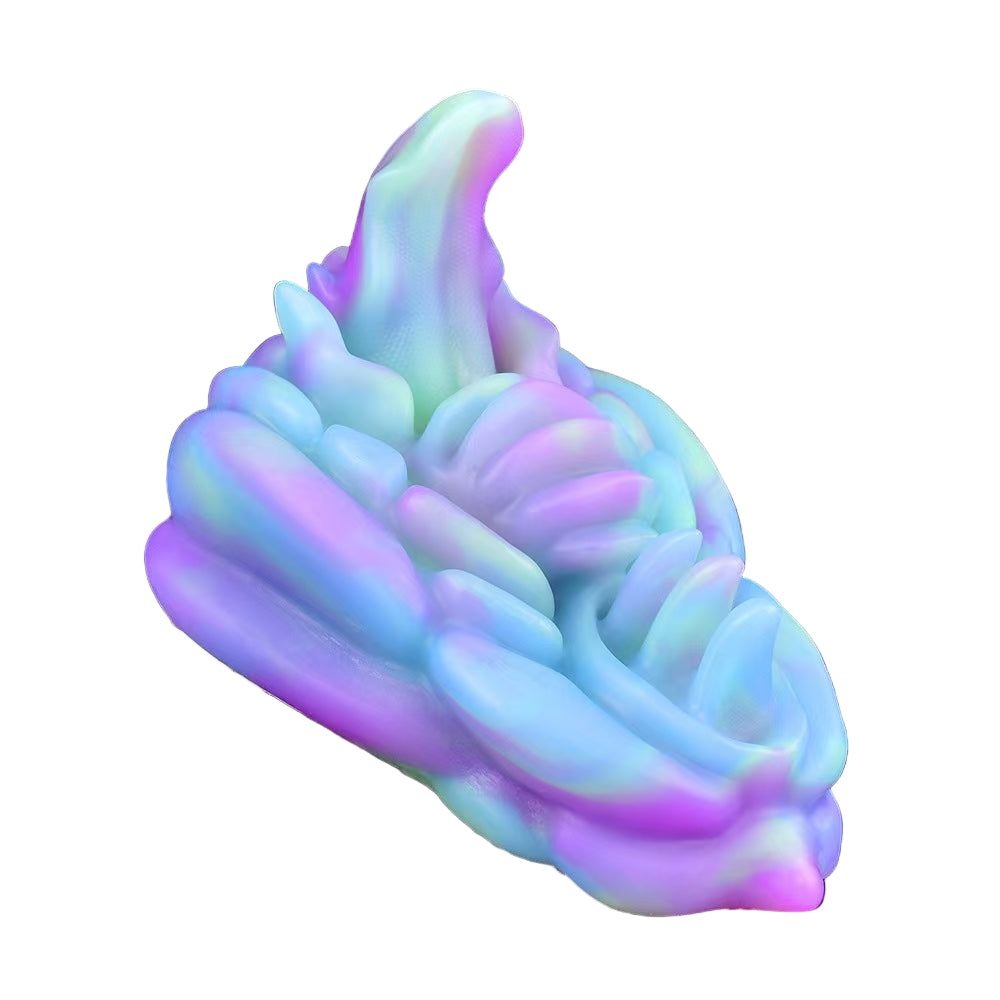 Glow In The Dark Spiked Grinder Clitoral Vibrator