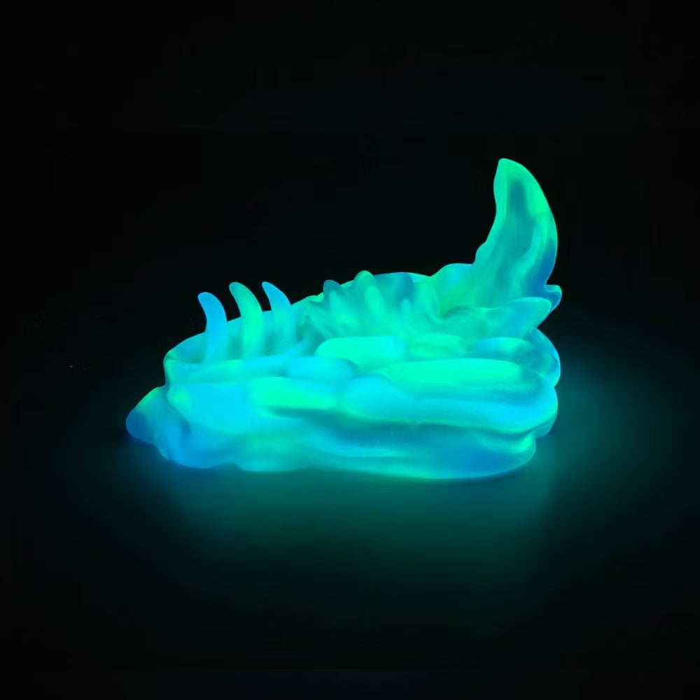 Glow In The Dark Spiked Grinder Clitoral Vibrator